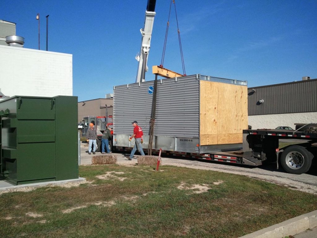 Erin Cranes can load your flatbed trailers